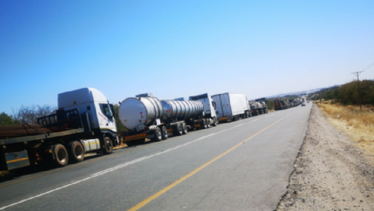 Trucks pile up on Zimbabwe side of Beitbridge border as South Africa runs out of parking space