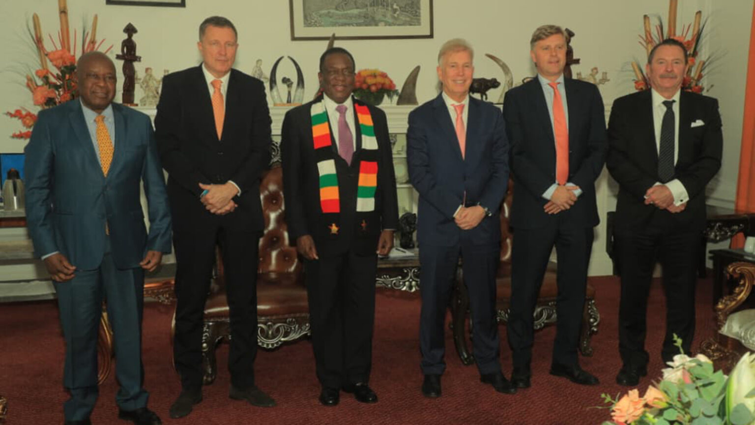 Dutch investors meet President Mnangagwa
